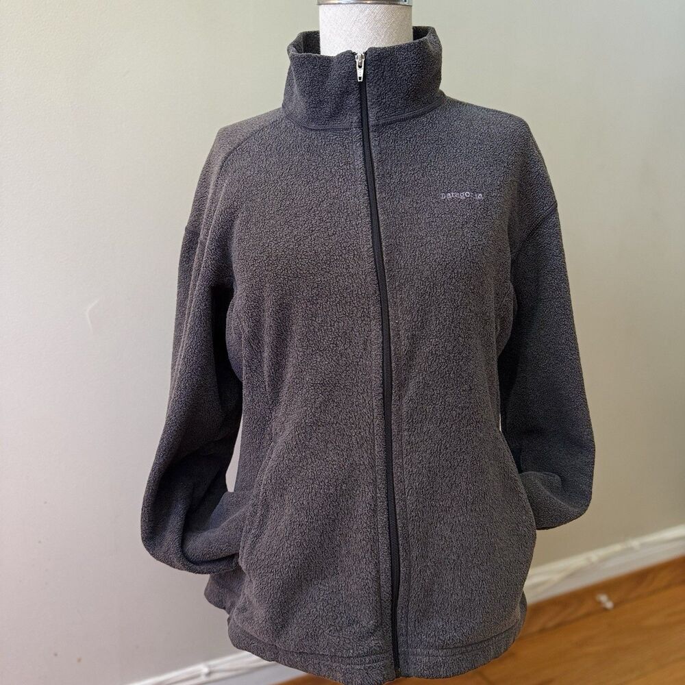 Patagonia Women's Synchilla El Cap Fleece Jacket Y2K Full Zip Vintage Size M